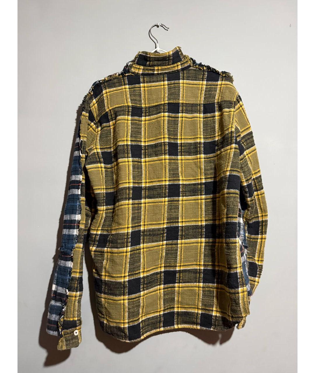 R13 Синяя хлопковая рубашка, фото 2