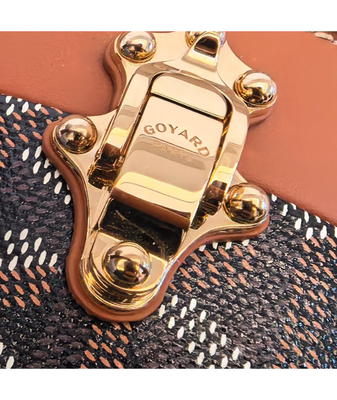 GOYARD Хаки сумка через плечо из искусственной кожи, фото 5