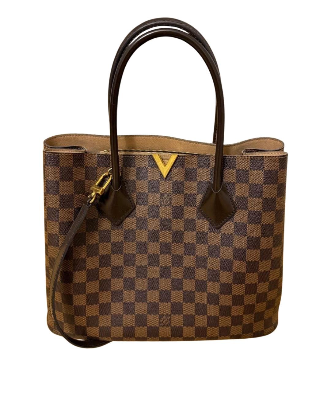 LOUIS VUITTON Коричневая сумка тоут, фото 1