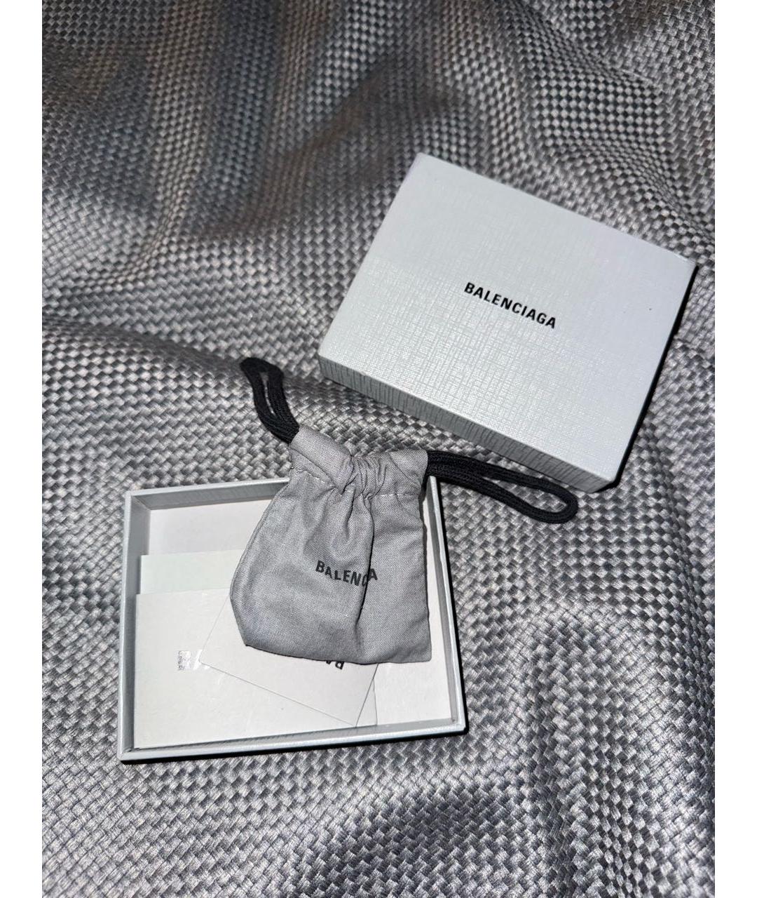 BALENCIAGA Серебряные серебряные серьги, фото 4