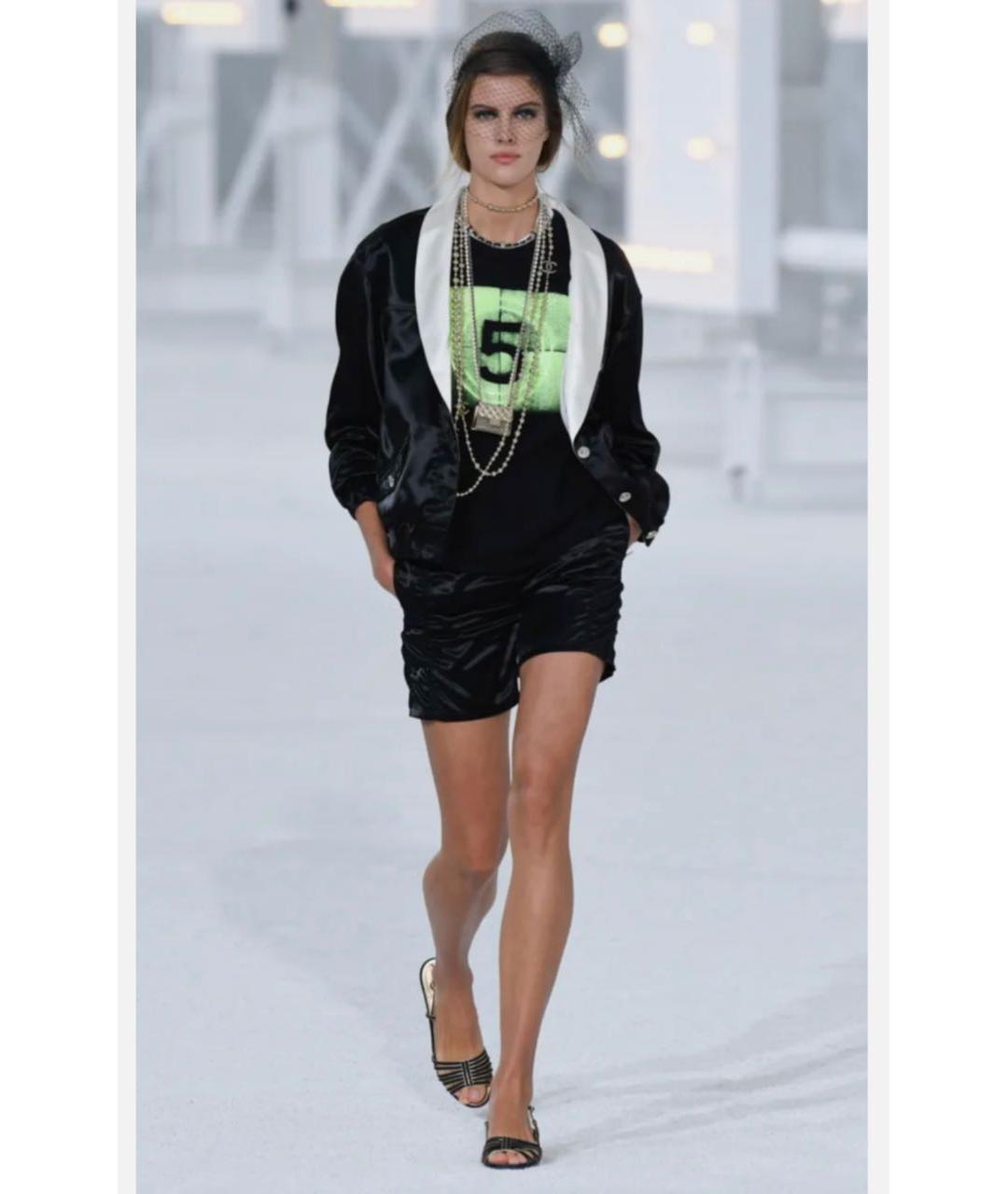 CHANEL Черные шорты, фото 5