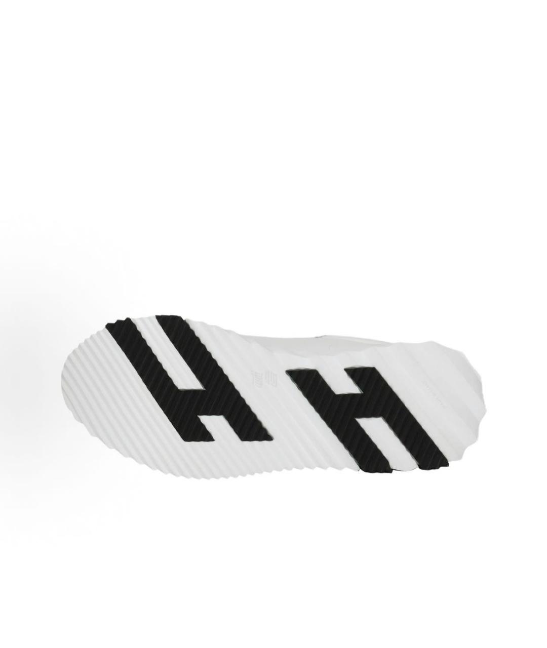 HERMES Белые кожаные низкие кроссовки / кеды, фото 5