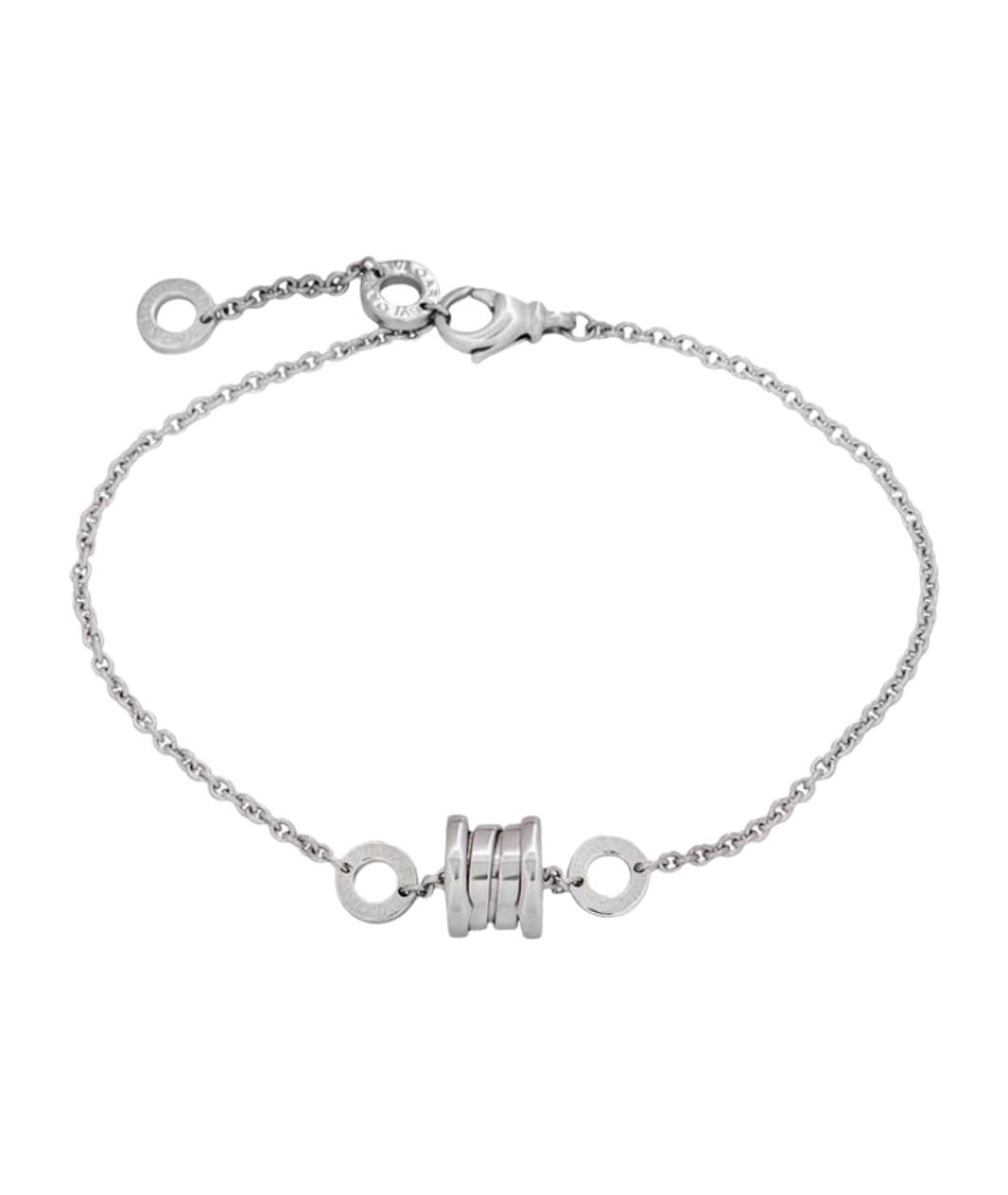 BVLGARI Серебрянный браслет из белого золота, фото 1