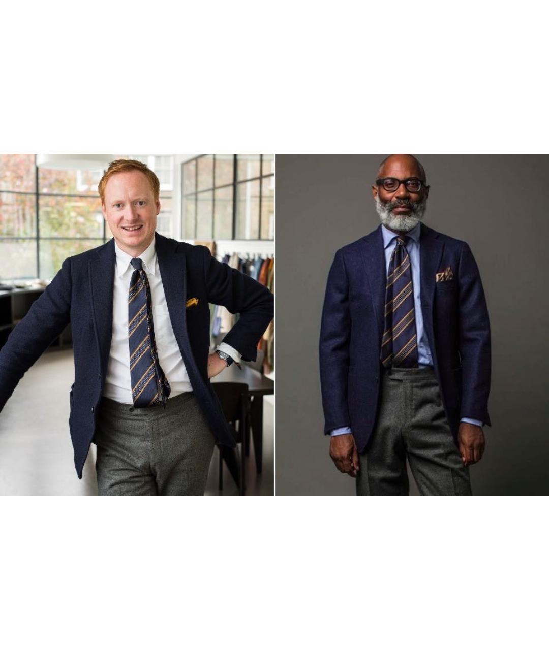 HUGO BOSS Темно-синий шерстяной пиджак, фото 5