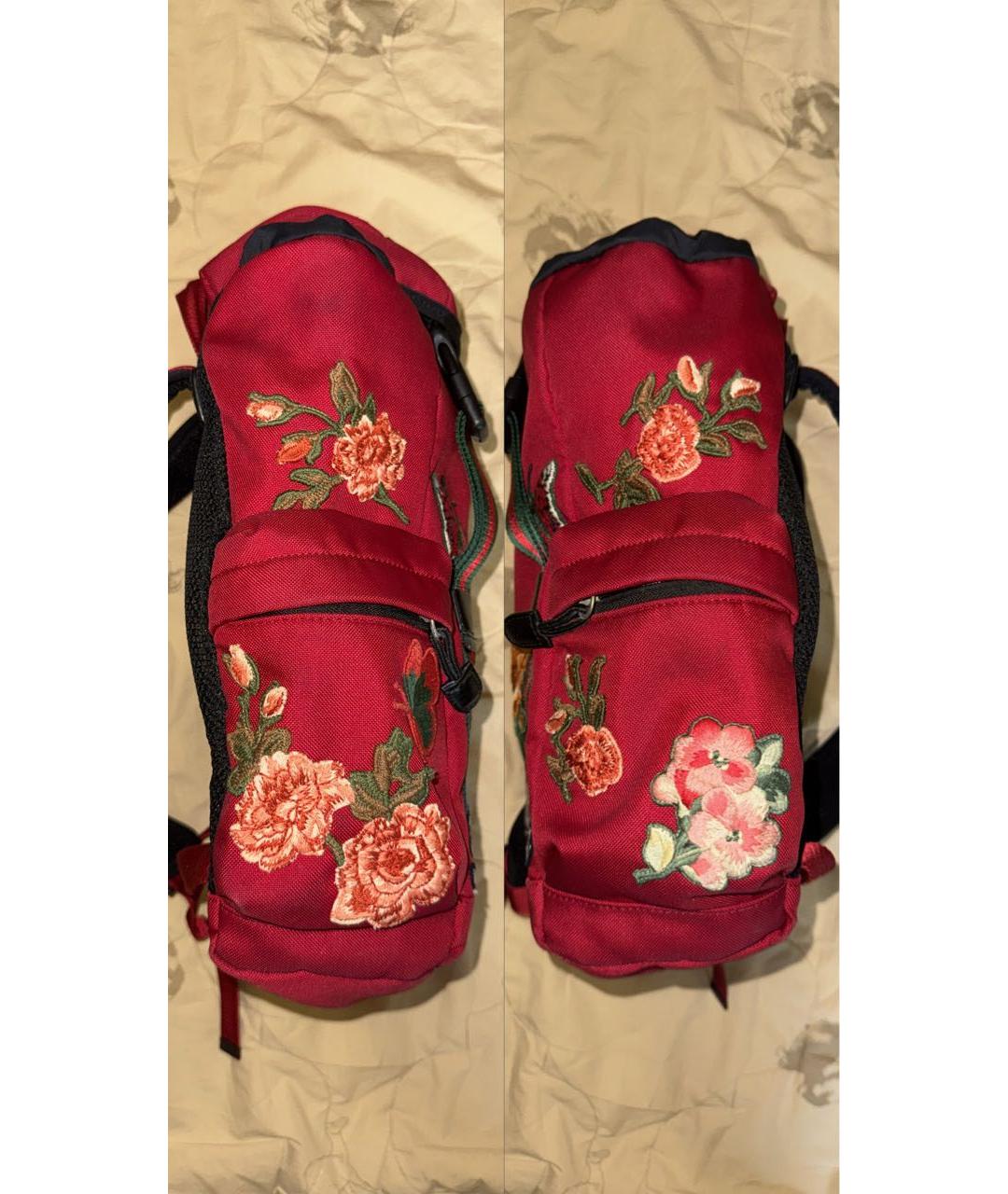 GUCCI Красный рюкзак, фото 3