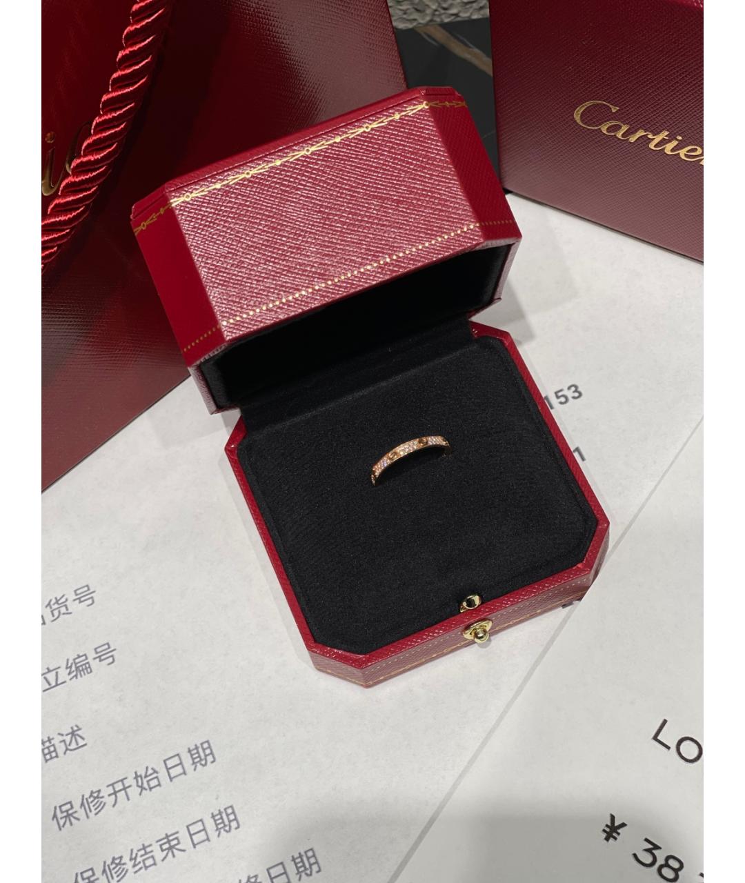 CARTIER Золотое кольцо из розового золота, фото 7