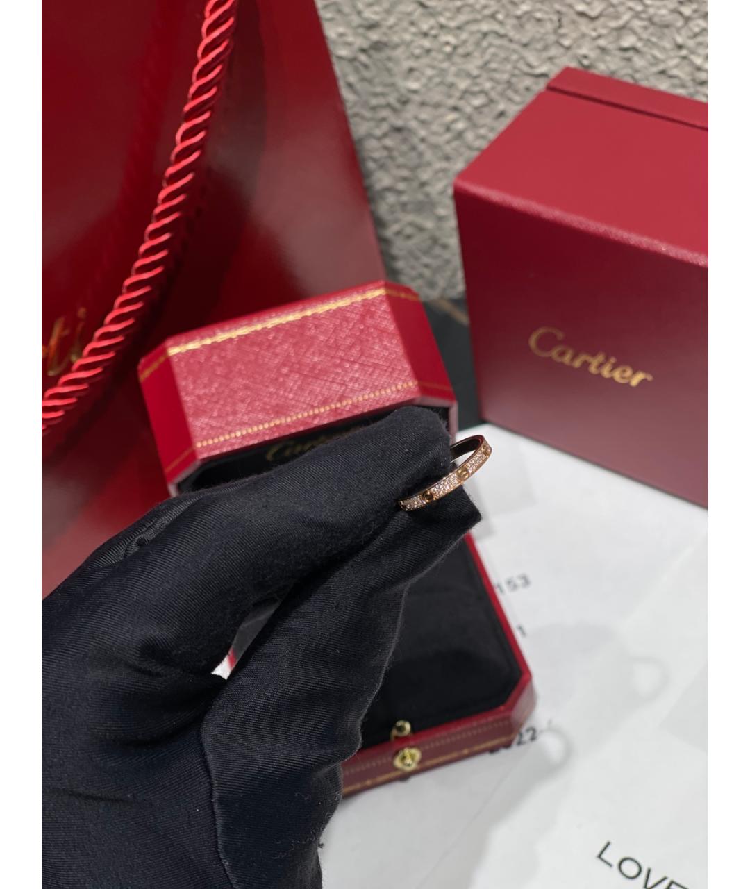 CARTIER Золотое кольцо из розового золота, фото 8