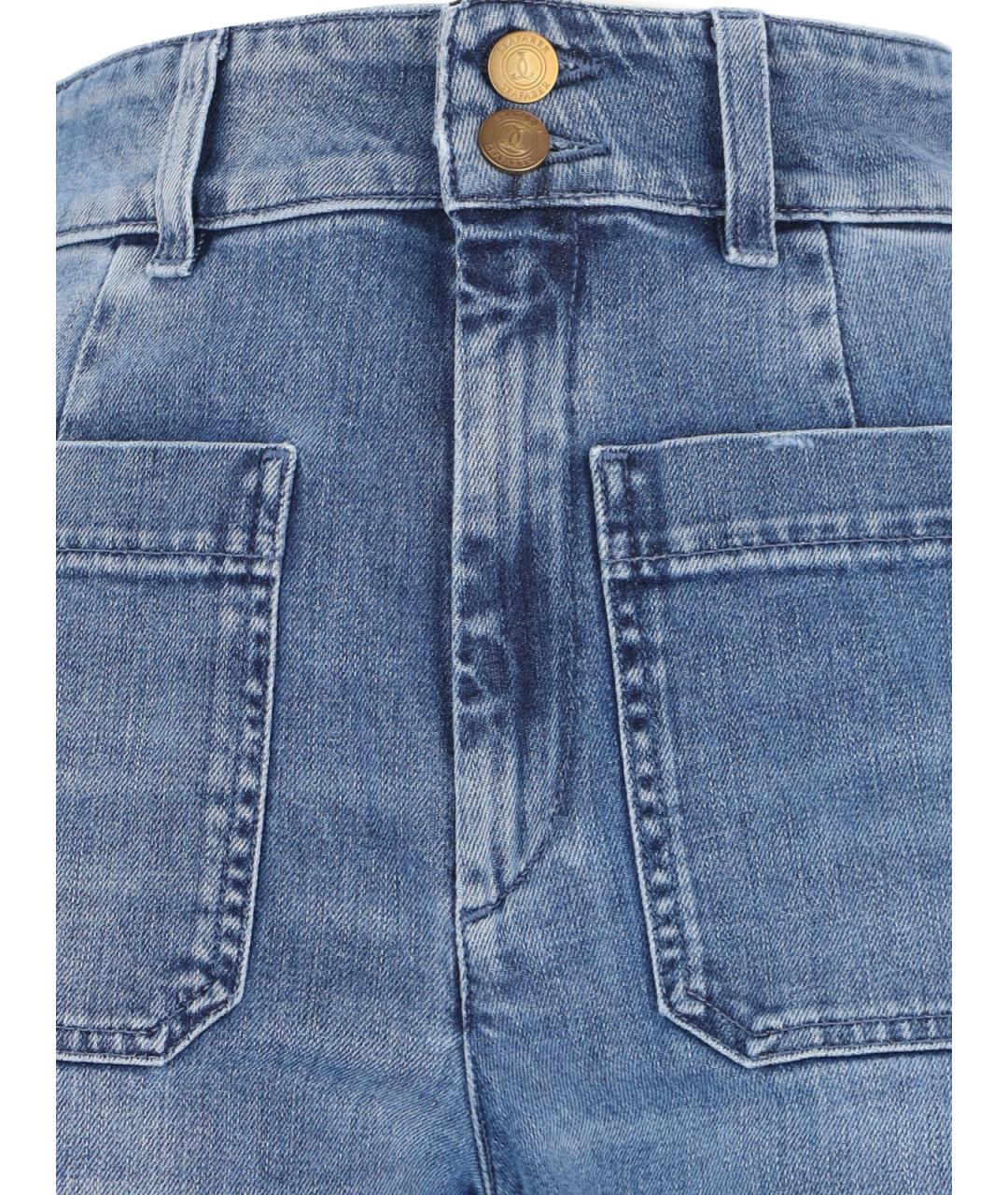 SEAFARER Синие хлопковые джинсы клеш, фото 5