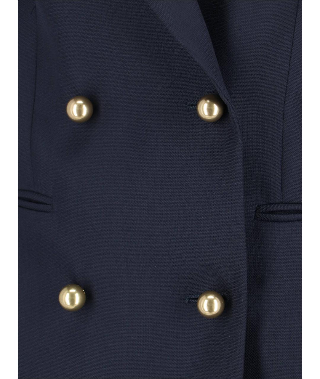 SEAFARER Синий шерстяной жакет/пиджак, фото 4