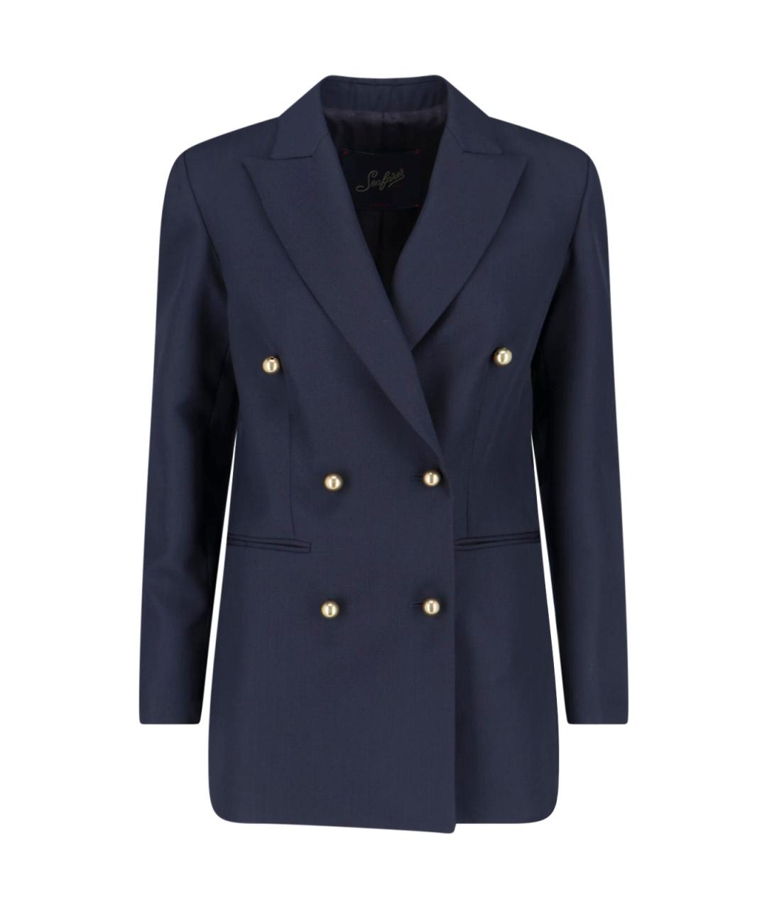 SEAFARER Синий шерстяной жакет/пиджак, фото 1