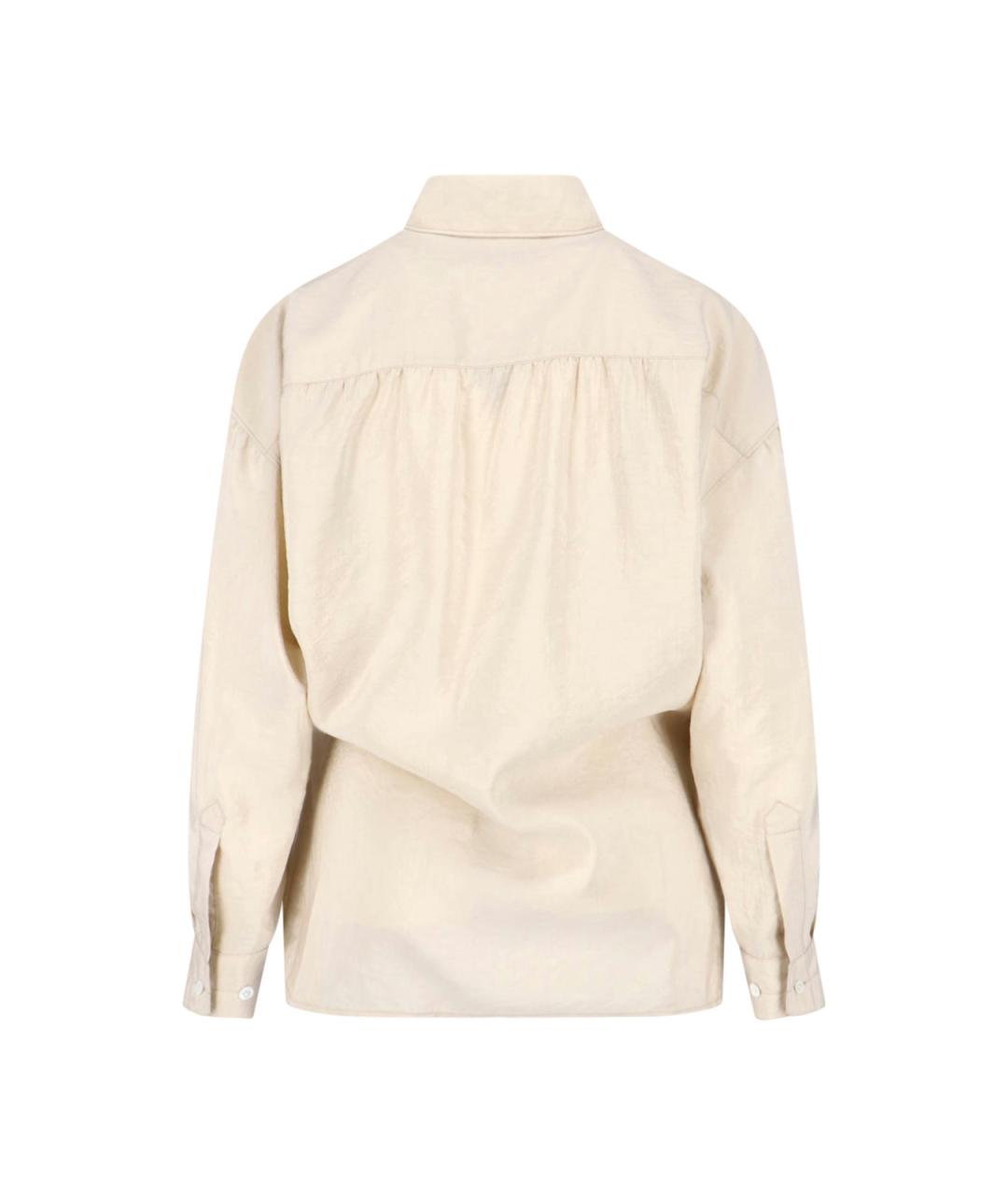 LEMAIRE Белая шелковая рубашка, фото 2