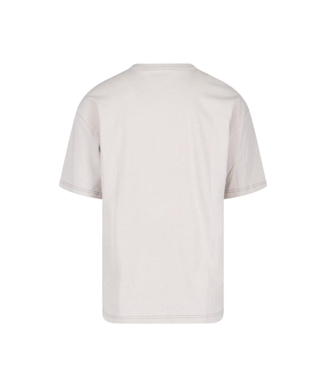 LEMAIRE Белая хлопковая футболка, фото 2