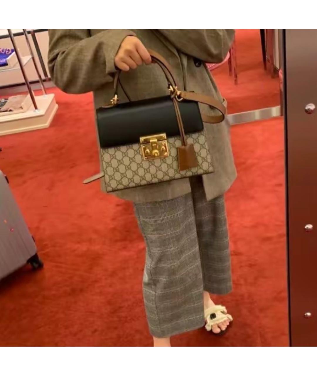 GUCCI Кожаная сумка через плечо, фото 7