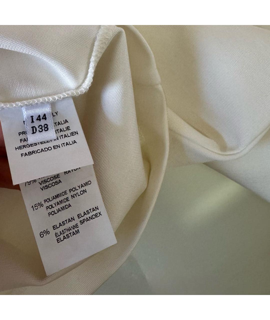 BLUGIRL Белое вискозное платье, фото 8