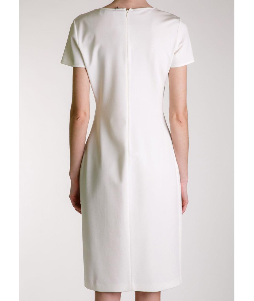 BLUGIRL Белое вискозное платье, фото 4