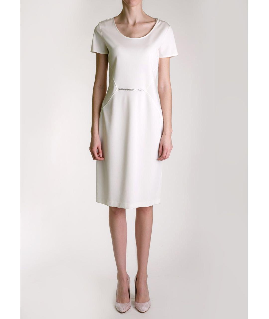 BLUGIRL Белое вискозное платье, фото 2