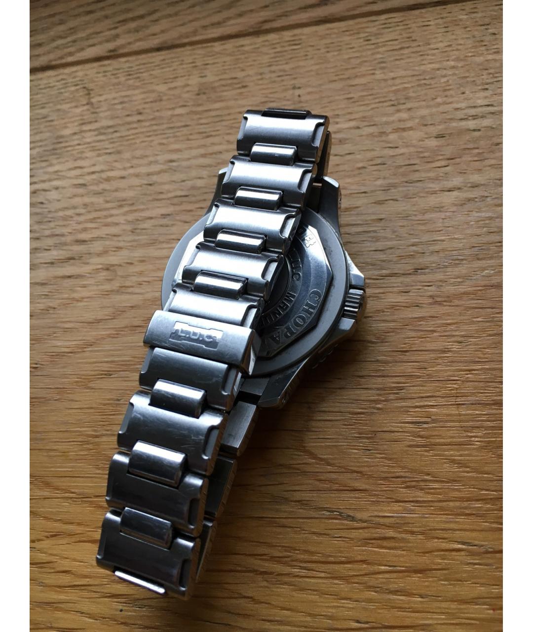 CHOPARD Темно-синие металлические часы, фото 5