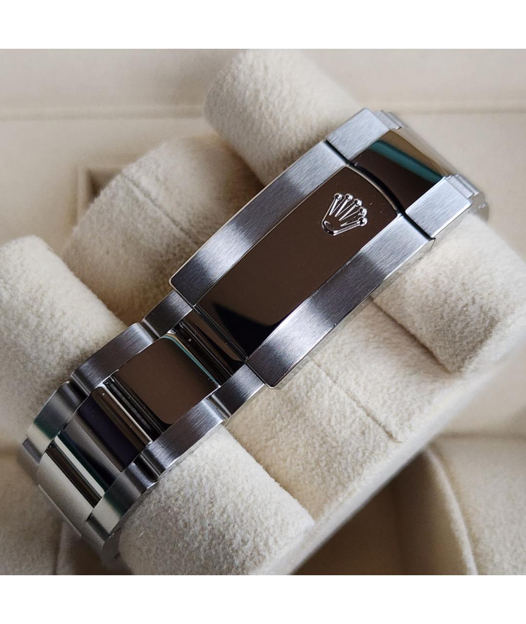 ROLEX Зеленые металлические часы, фото 5