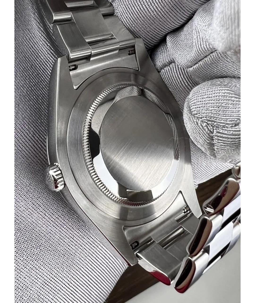 ROLEX Синие металлические часы, фото 6