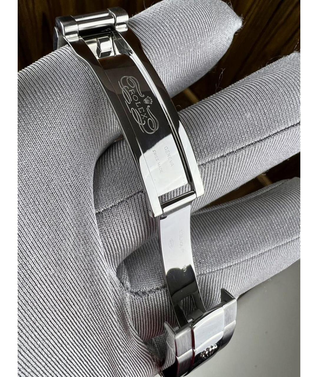 ROLEX Синие металлические часы, фото 7