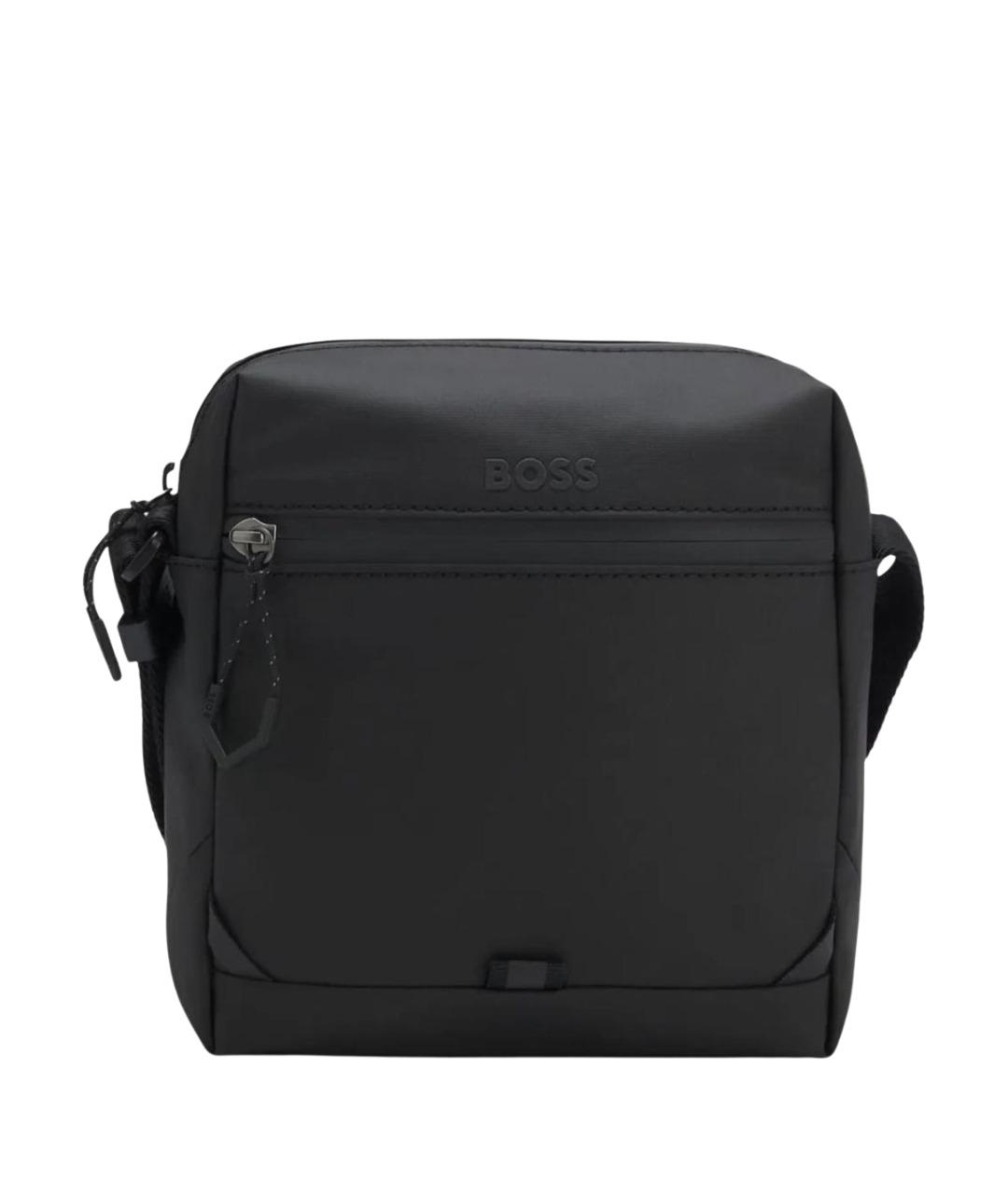 HUGO BOSS Черная сумка на плечо, фото 1