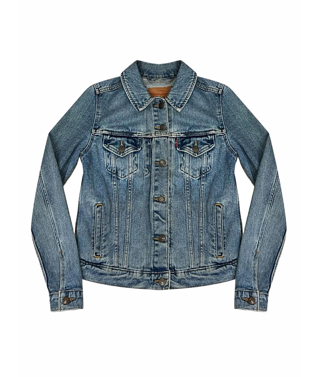 LEVI'S Синяя деним куртка, фото 1