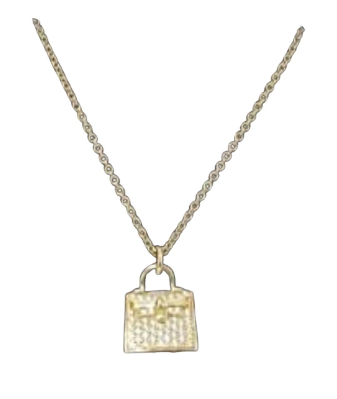 HERMES Золотая подвеска из розового золота, фото 1