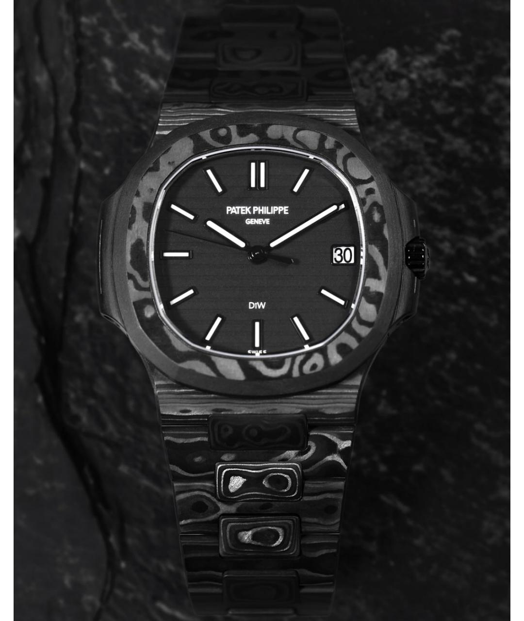 PATEK PHILIPPE Черные карбоновые часы, фото 2