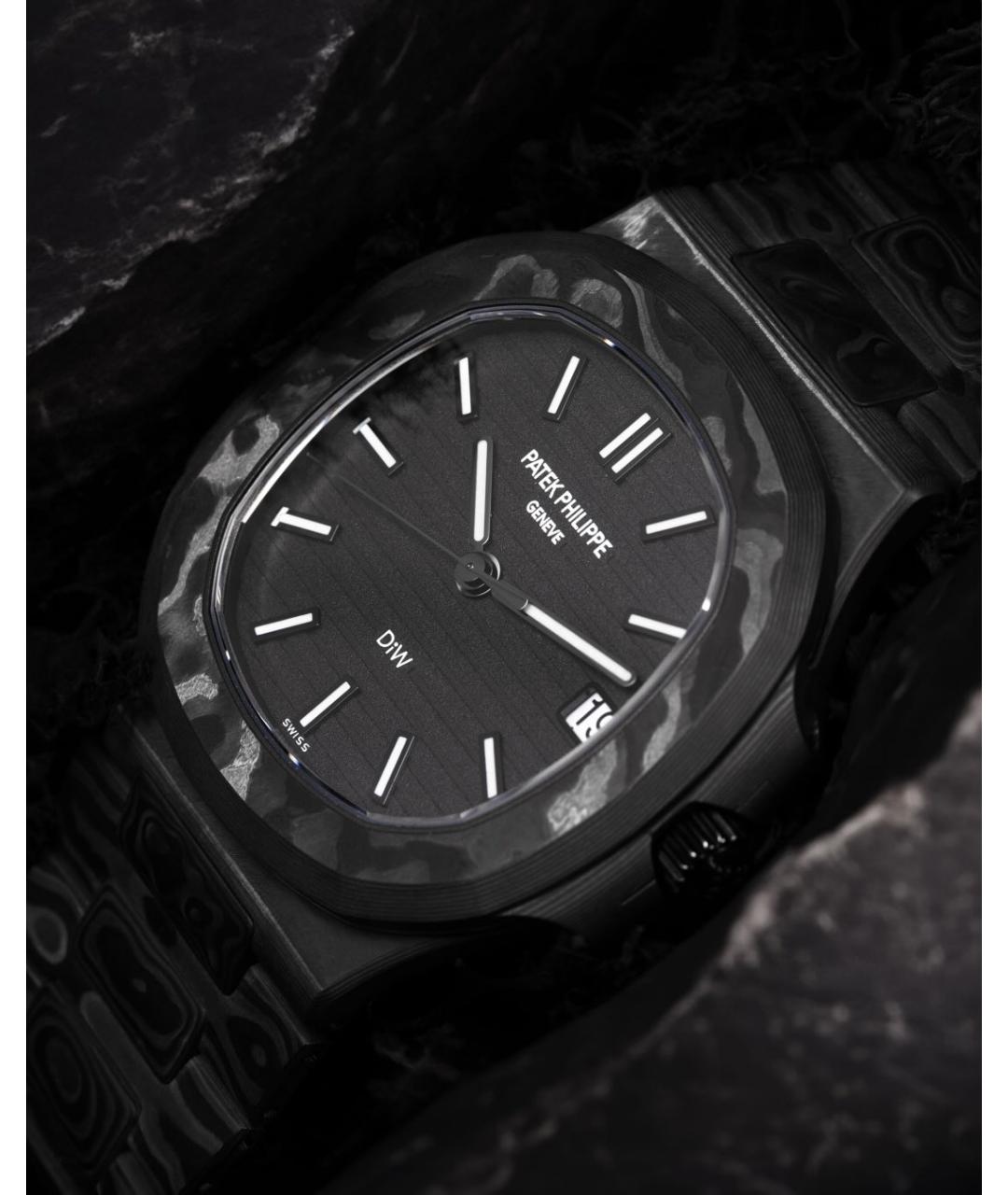 PATEK PHILIPPE Черные карбоновые часы, фото 3