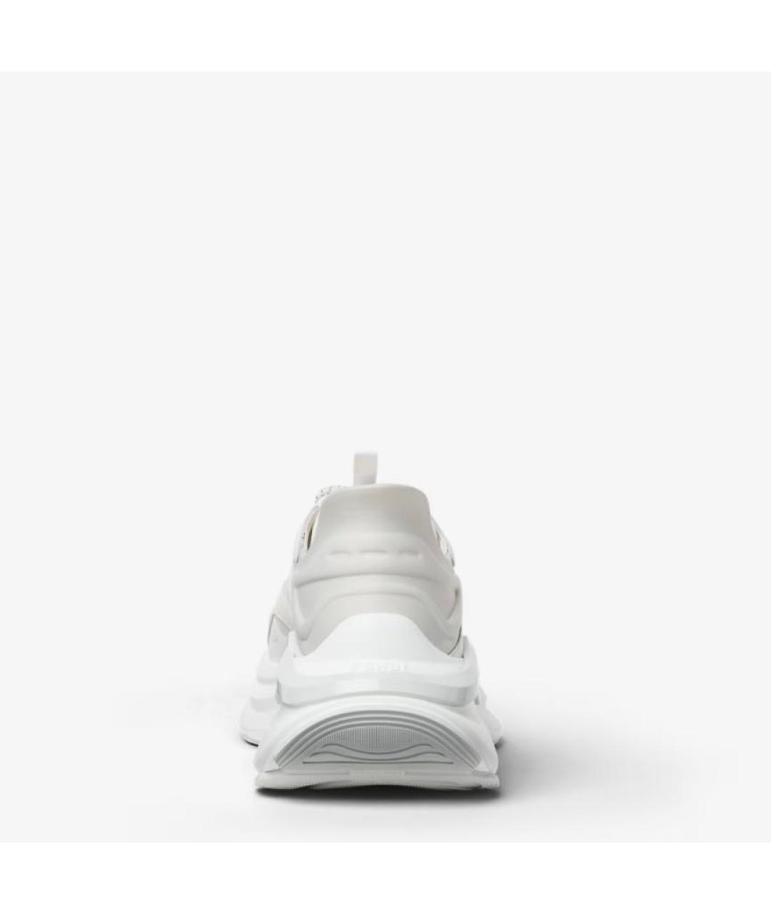 FENDI Белые кроссовки, фото 3