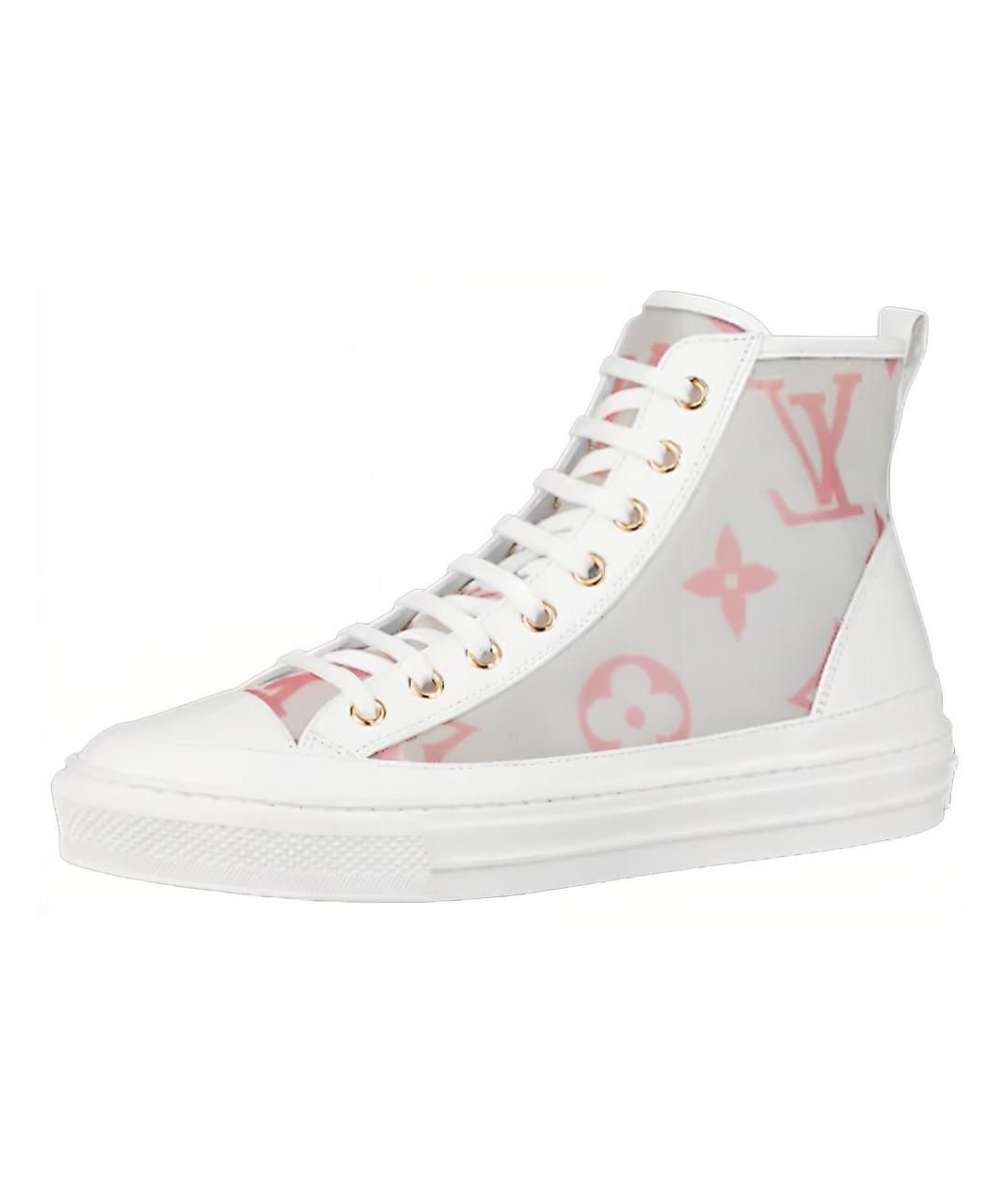 LOUIS VUITTON Серые кроссовки, фото 5