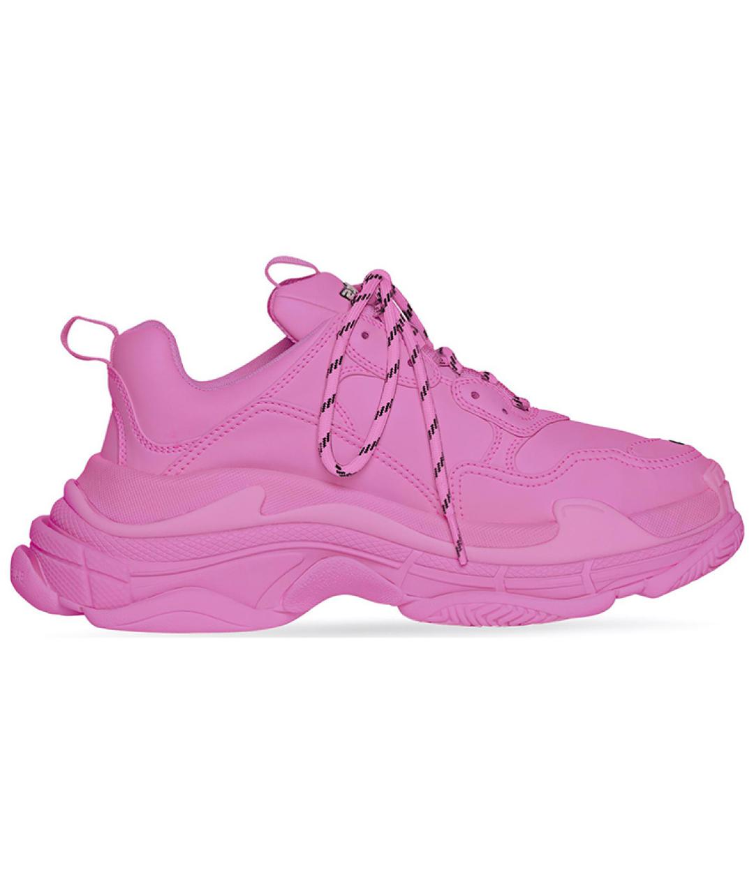 BALENCIAGA Розовые кроссовки, фото 2