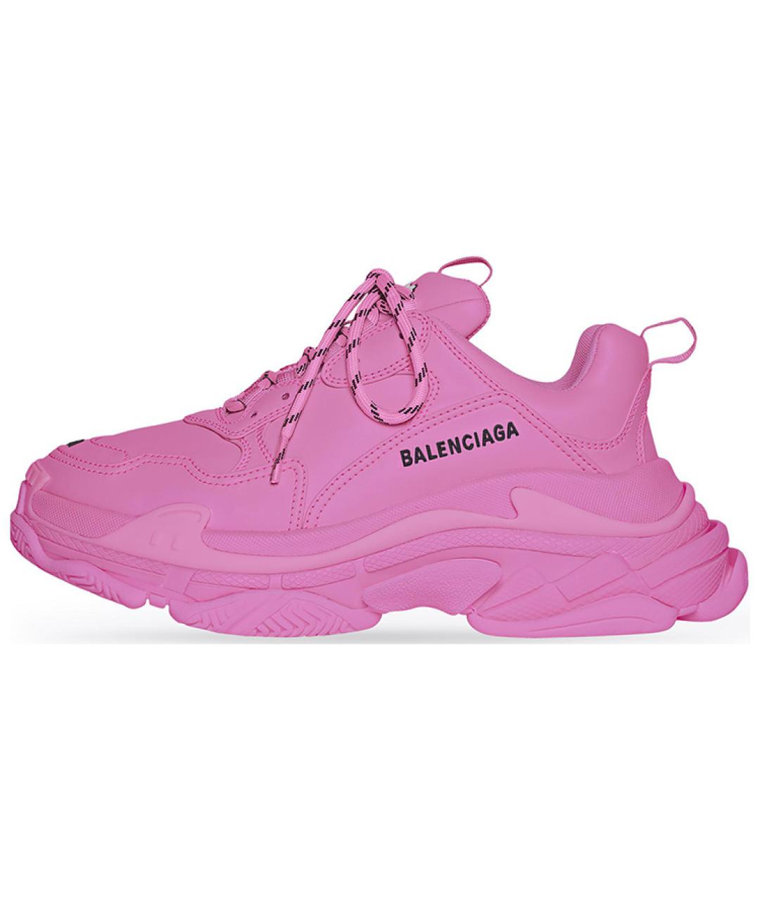 BALENCIAGA Розовые кроссовки, фото 6