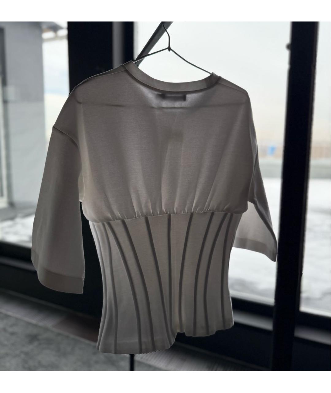 DOLCE&GABBANA Белая хлопковая футболка, фото 2