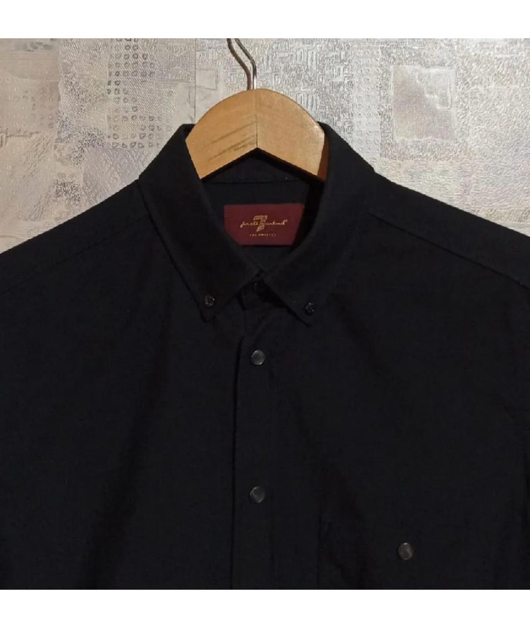 7 FOR ALL MANKIND Черная хлопковая кэжуал рубашка, фото 4