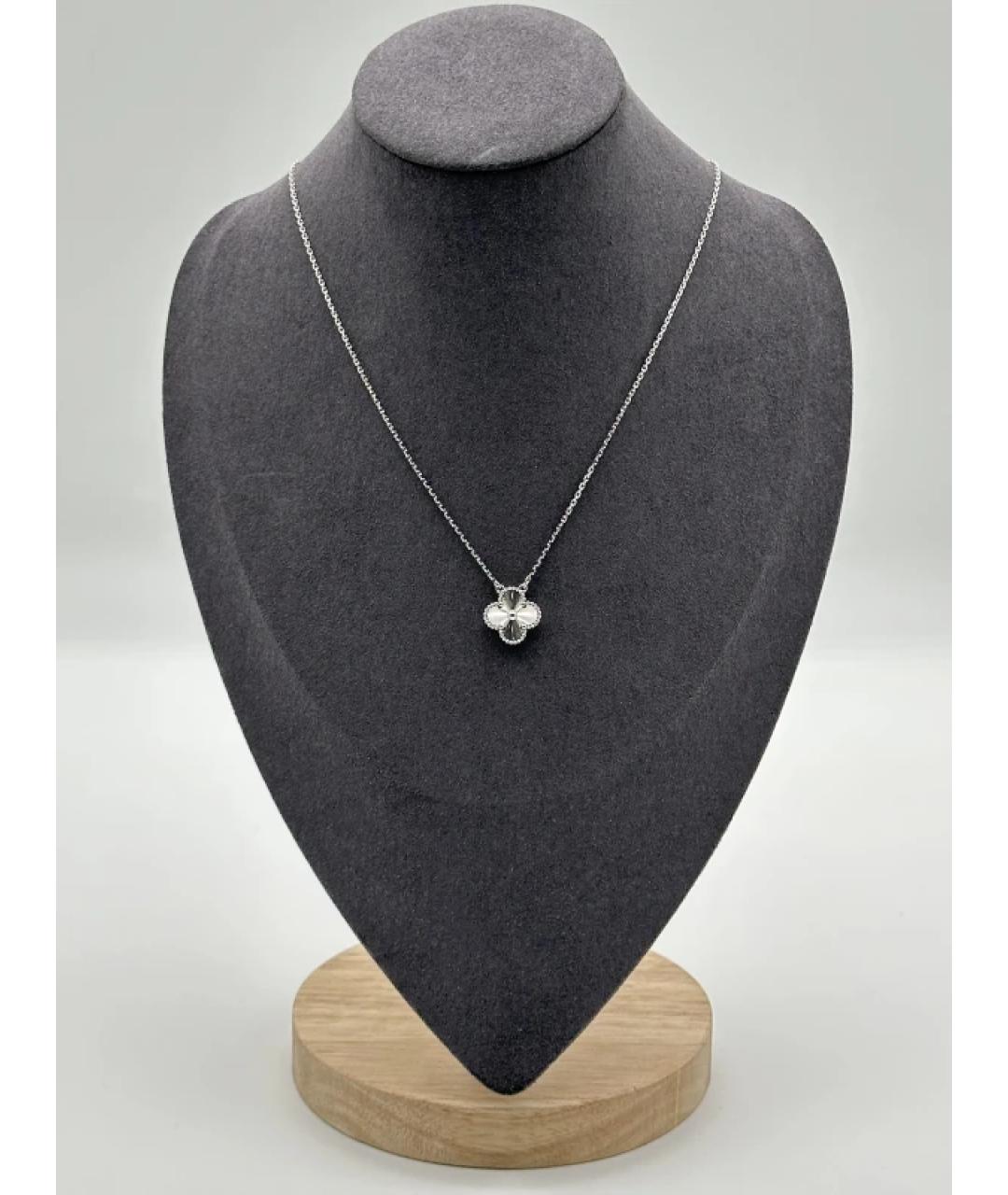 VAN CLEEF & ARPELS Серебряная подвеска из белого золота, фото 2