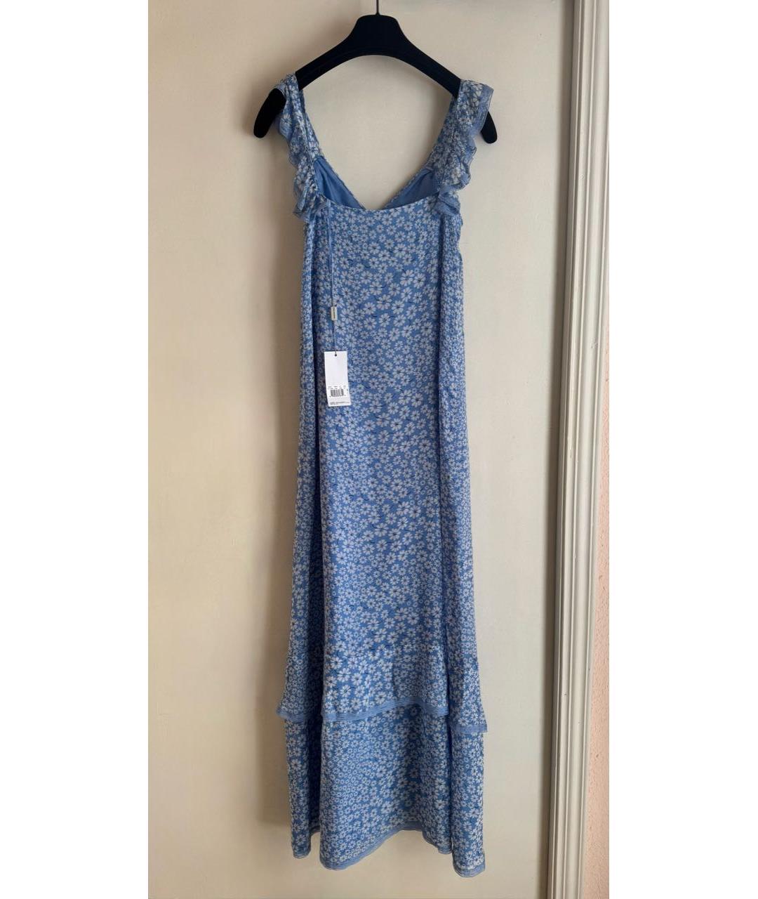 PHILOSOPHY Голубой шелковый сарафан, фото 7