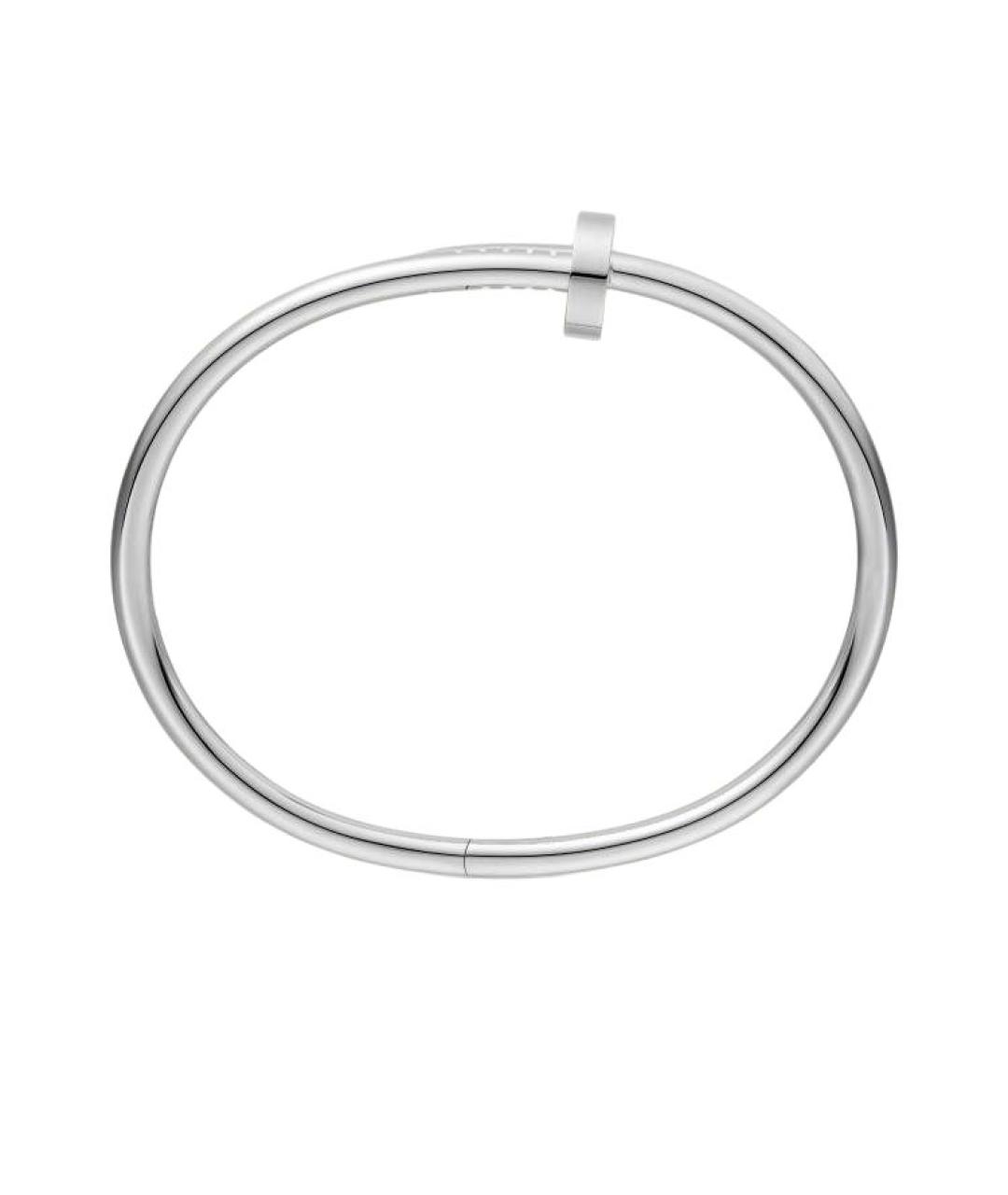 CARTIER Серебрянный браслет из белого золота, фото 2