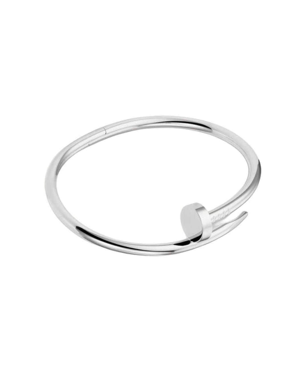 CARTIER Серебрянный браслет из белого золота, фото 5