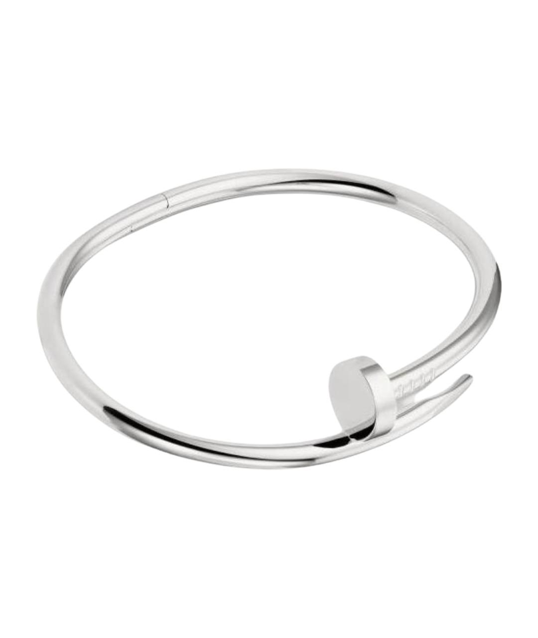 CARTIER Серебрянный браслет из белого золота, фото 1