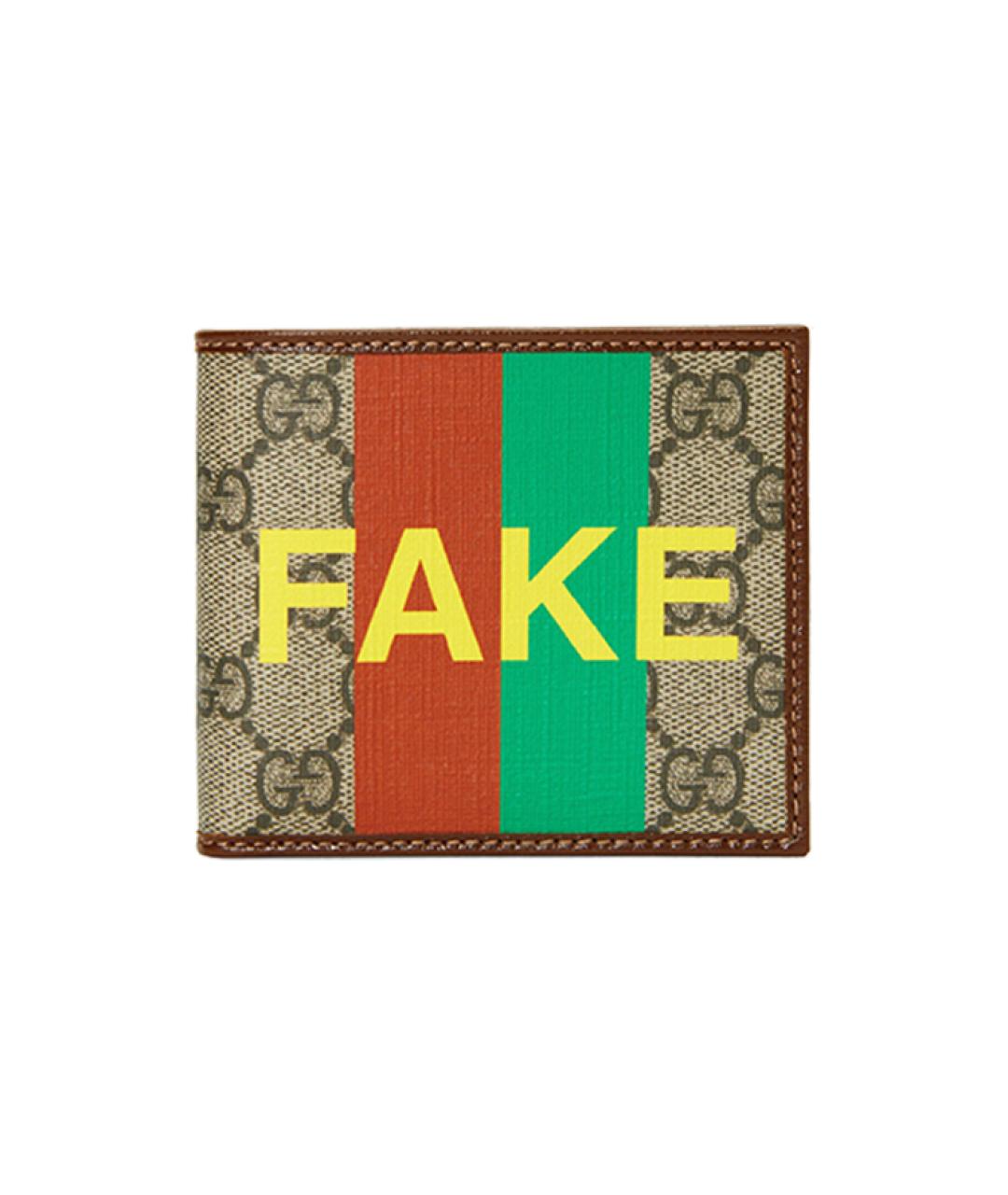 GUCCI Бежевый кошелек, фото 6