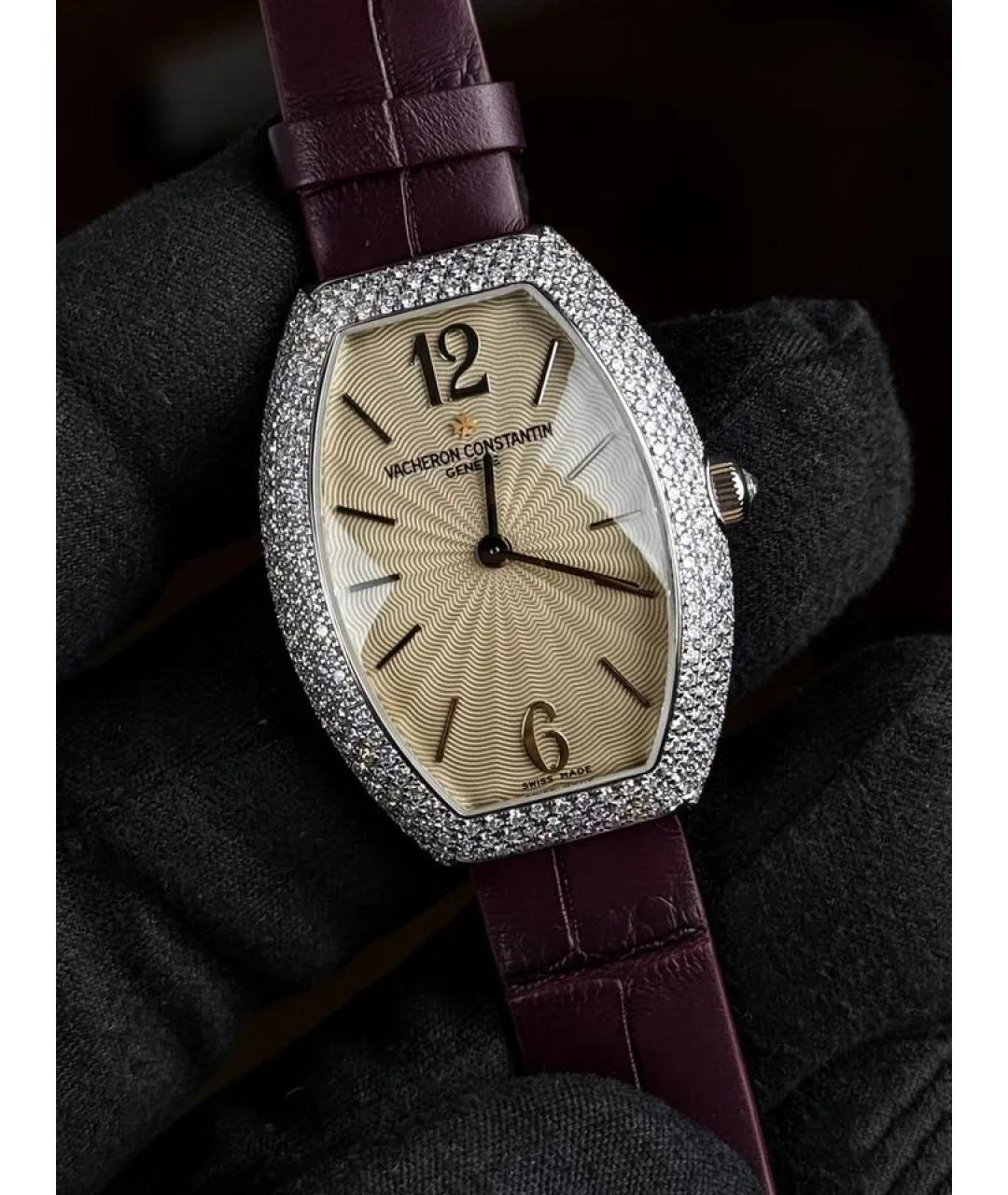 VACHERON CONSTANTIN Бежевые часы из белого золота, фото 2