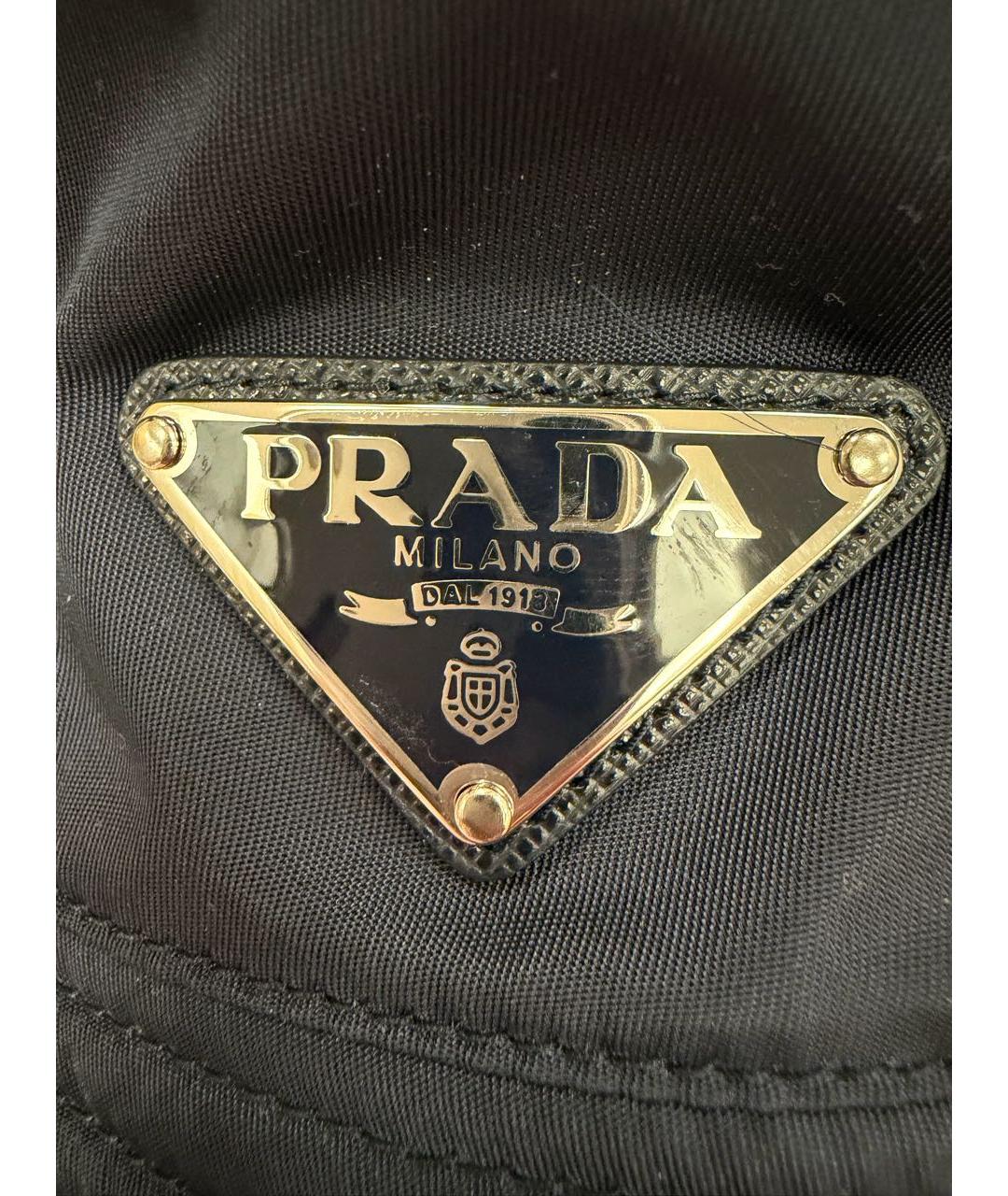 PRADA Черная панама, фото 3