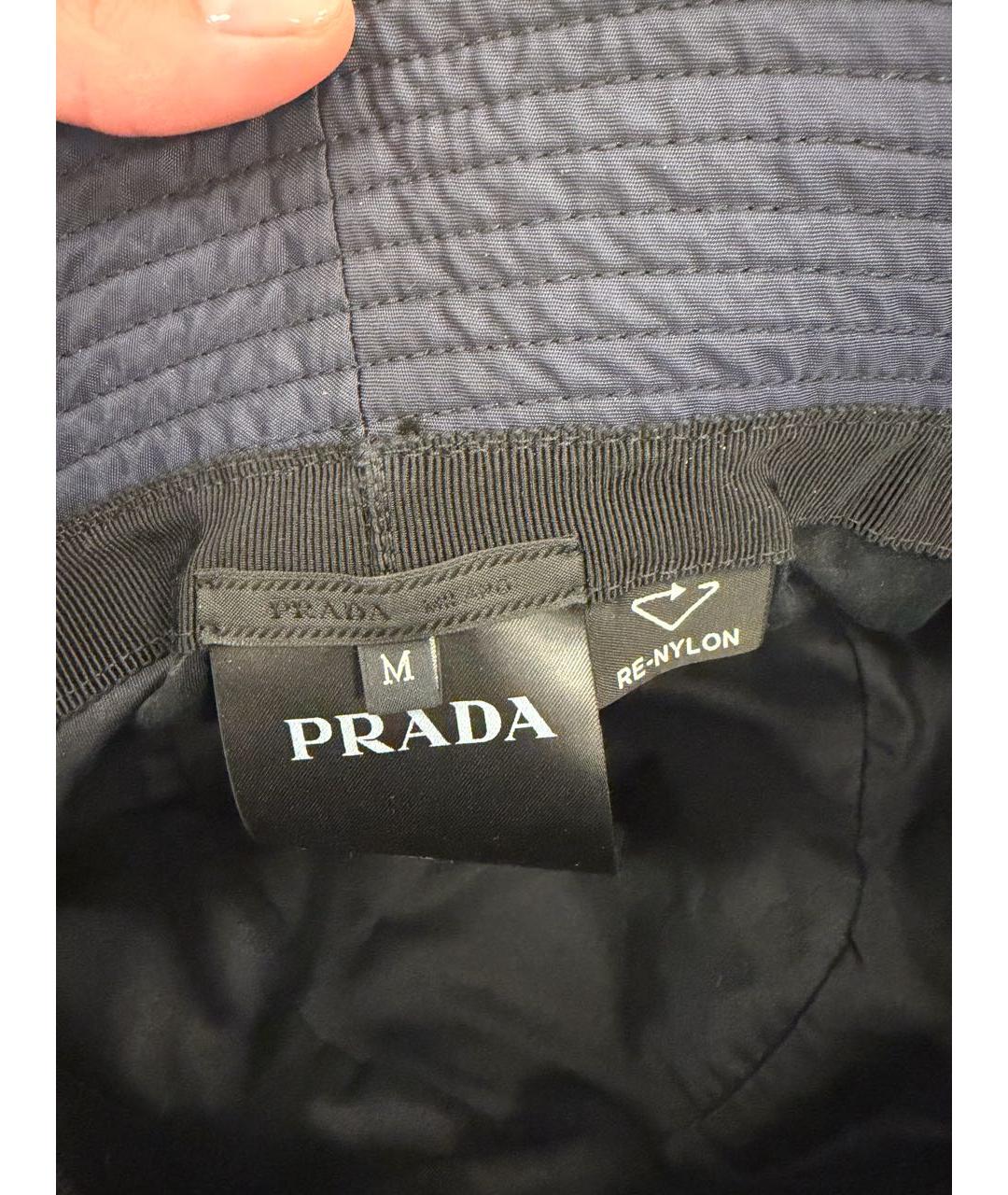 PRADA Черная панама, фото 4