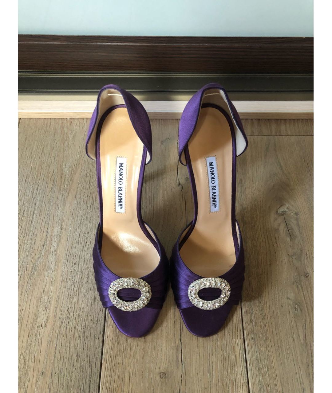 MANOLO BLAHNIK Фиолетовые туфли, фото 2