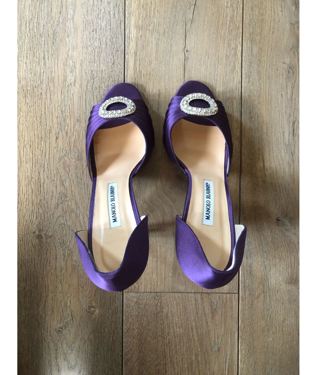 MANOLO BLAHNIK Фиолетовые туфли, фото 3