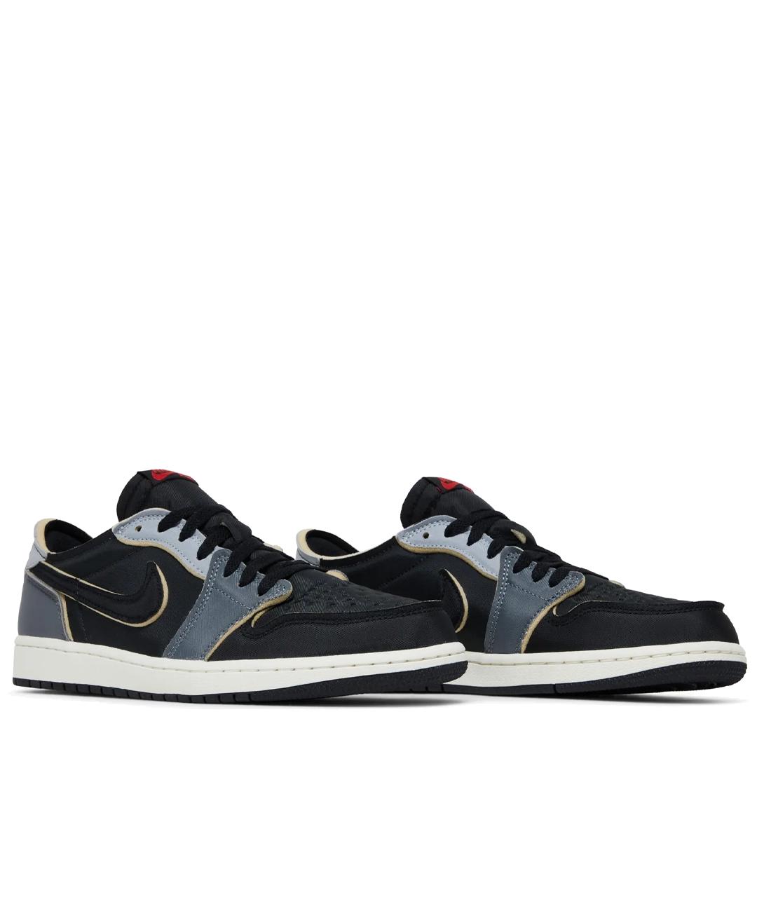 JORDAN Черные низкие кроссовки / кеды, фото 2