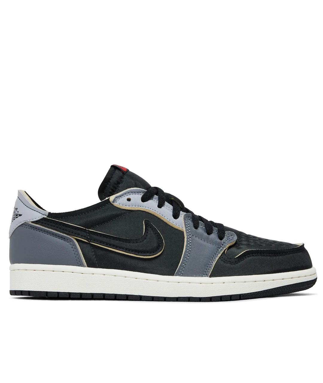 JORDAN Черные низкие кроссовки / кеды, фото 1