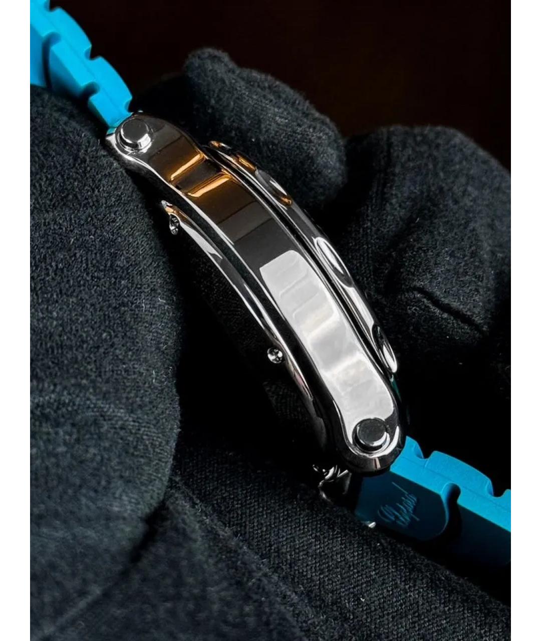 CHOPARD Синие металлические часы, фото 4