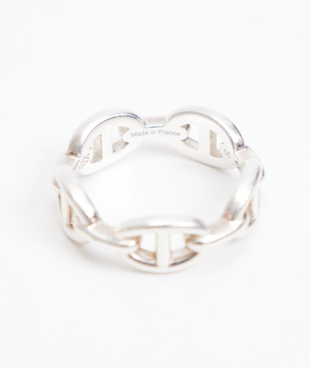 HERMES Серебряное серебряное кольцо, фото 3